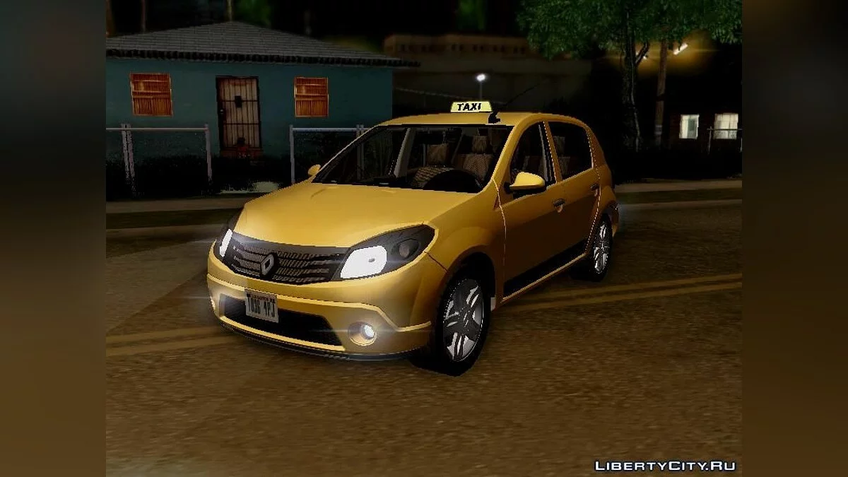 Renault Sandero taxi / GTA San Andreas