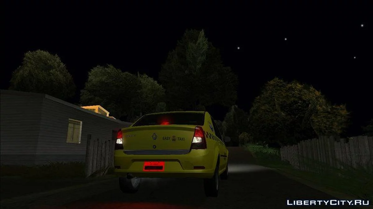 Таксі Renault Logan (JF e Rio) V2 / GTA San Andreas