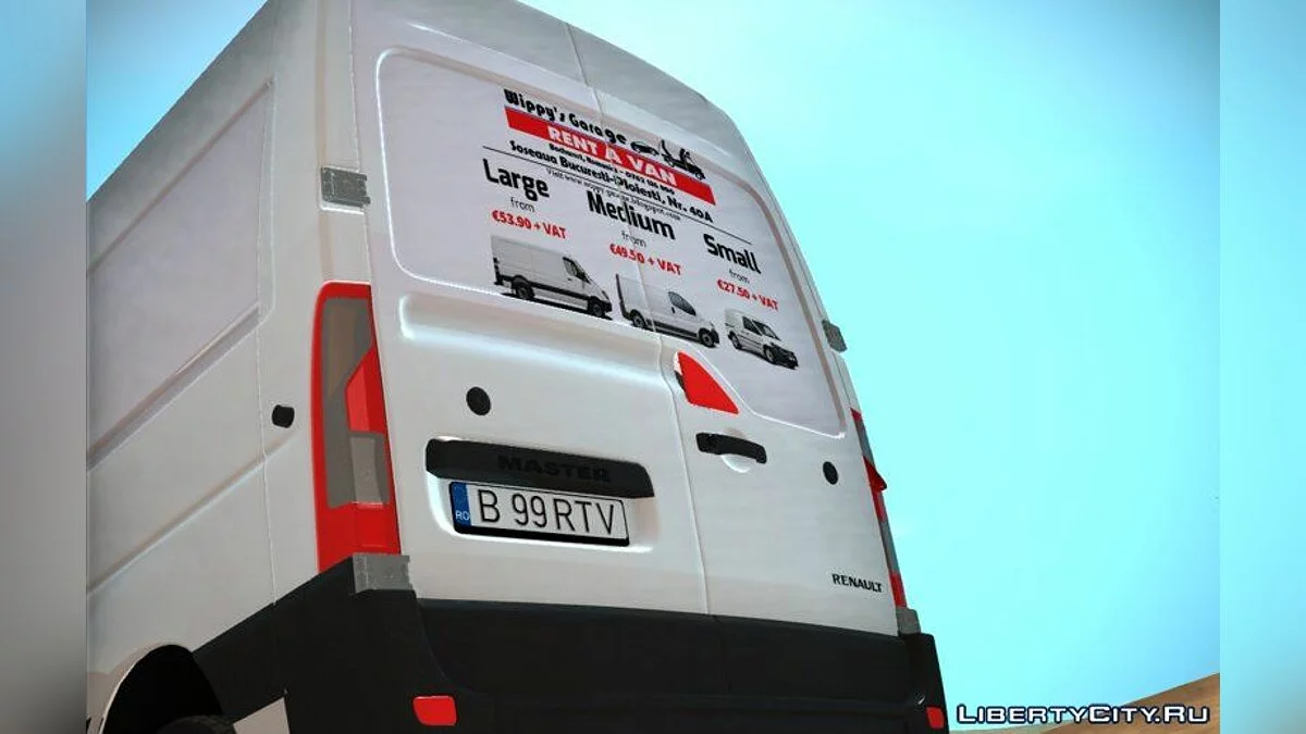 2017 Renault Master - Alquilar una Furgoneta / GTA San Andreas
