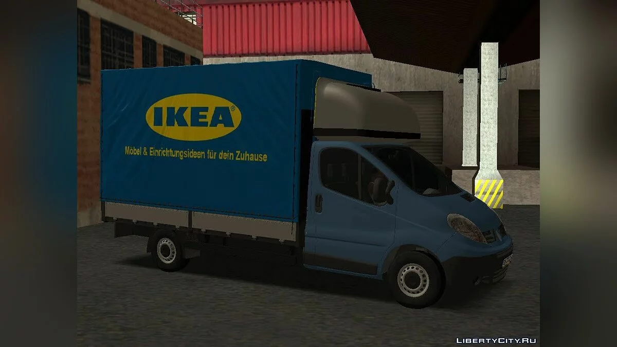 Renault Trafic Worker / GTA San Andreas