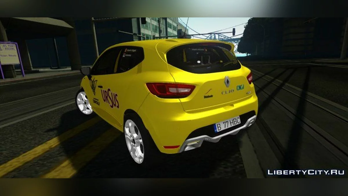 2015 Renault Clio RS - Edição Trophy / GTA San Andreas
