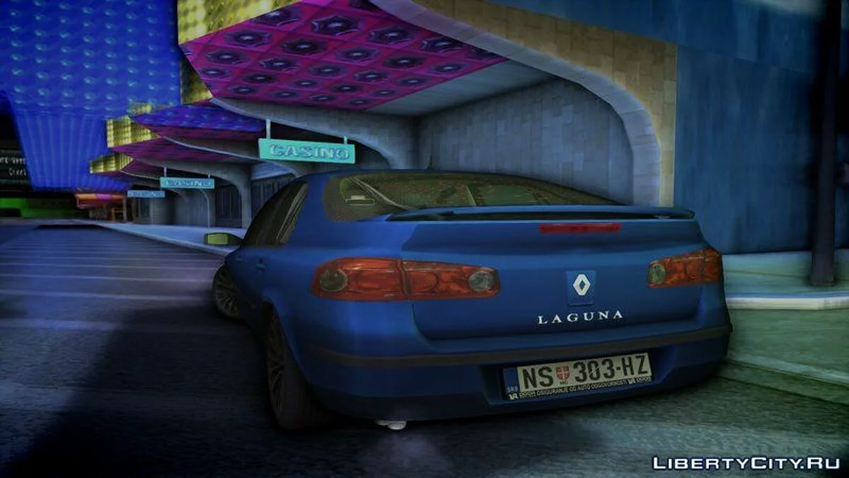 Renault Laguna Mk2 Facelift 2005 / GTA San Andreas