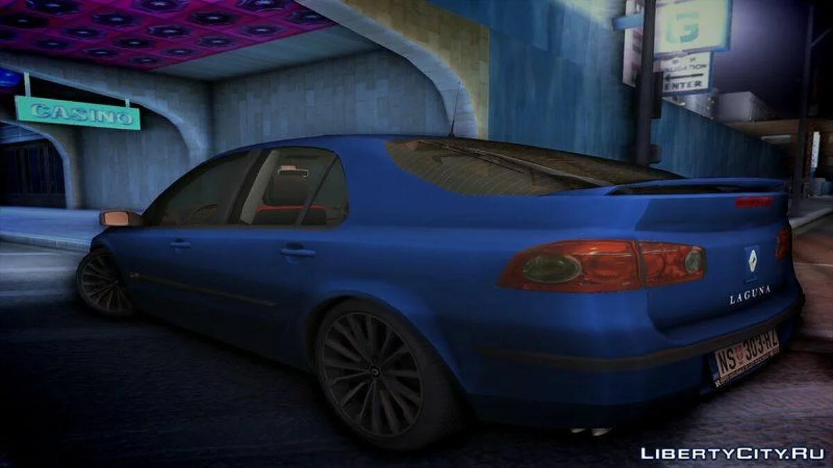 Renault Laguna Mk2 Facelift 2005 / GTA San Andreas