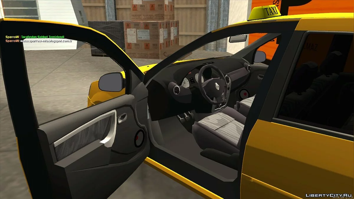 Taxi Renault Logan / GTA San Andreas