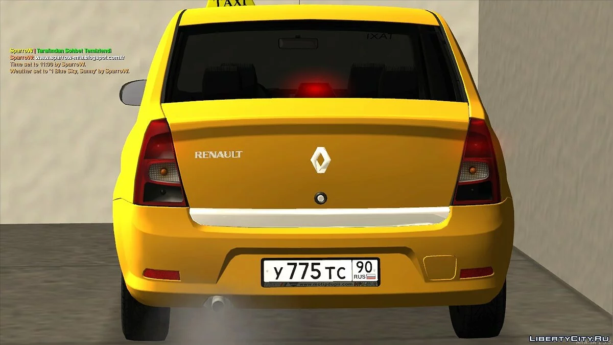 Taxi Renault Logan / GTA San Andreas
