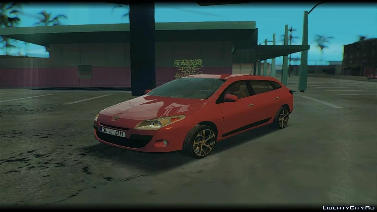 Renault Megane Sport Tourer 1.5 dci 2011 / GTA San Andreas