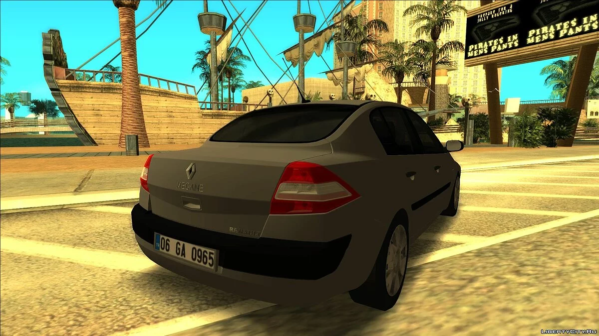 Renault Megane Sedan Authentique (Phase 2) / GTA San Andreas