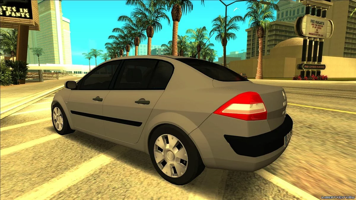 Renault Megane Sedan Authentique (Phase 2) / GTA San Andreas