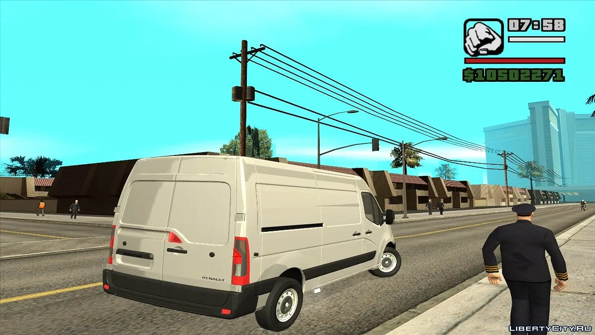 Renault Master 2017 / GTA San Andreas
