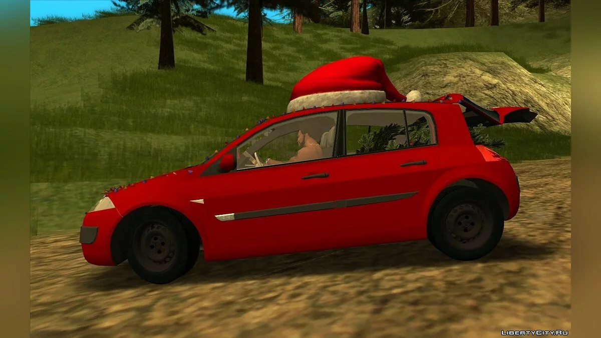 Renault Megane (Weihnachtsversion) / GTA San Andreas
