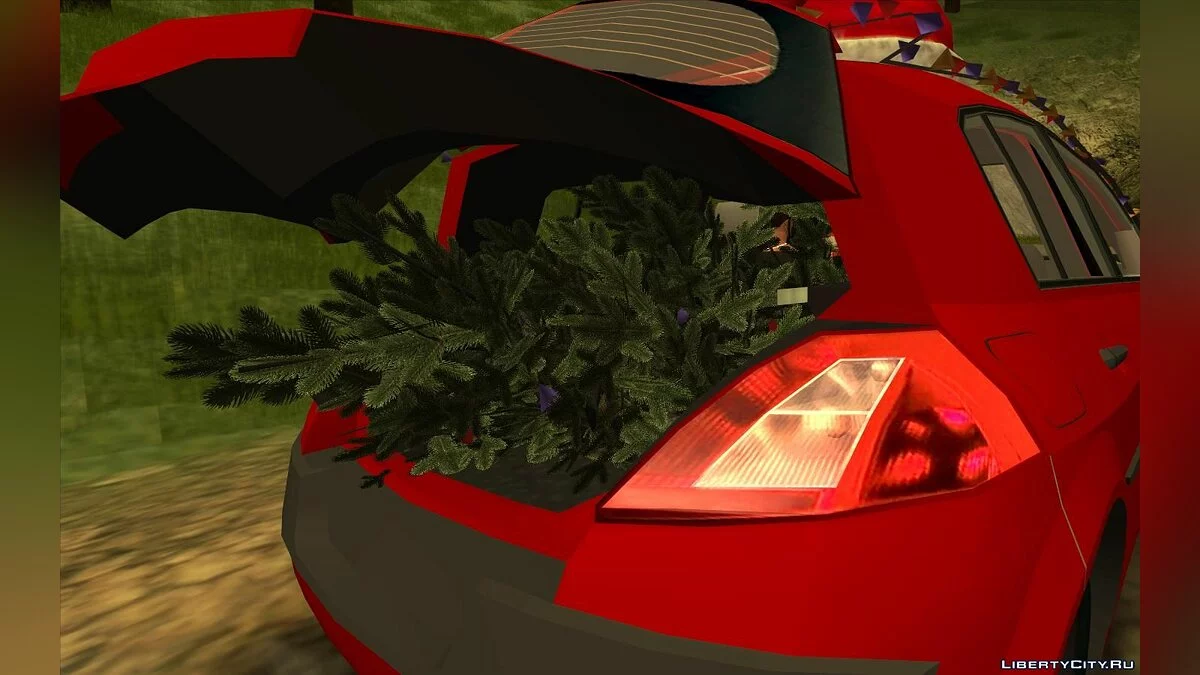 Renault Megane (Weihnachtsversion) / GTA San Andreas