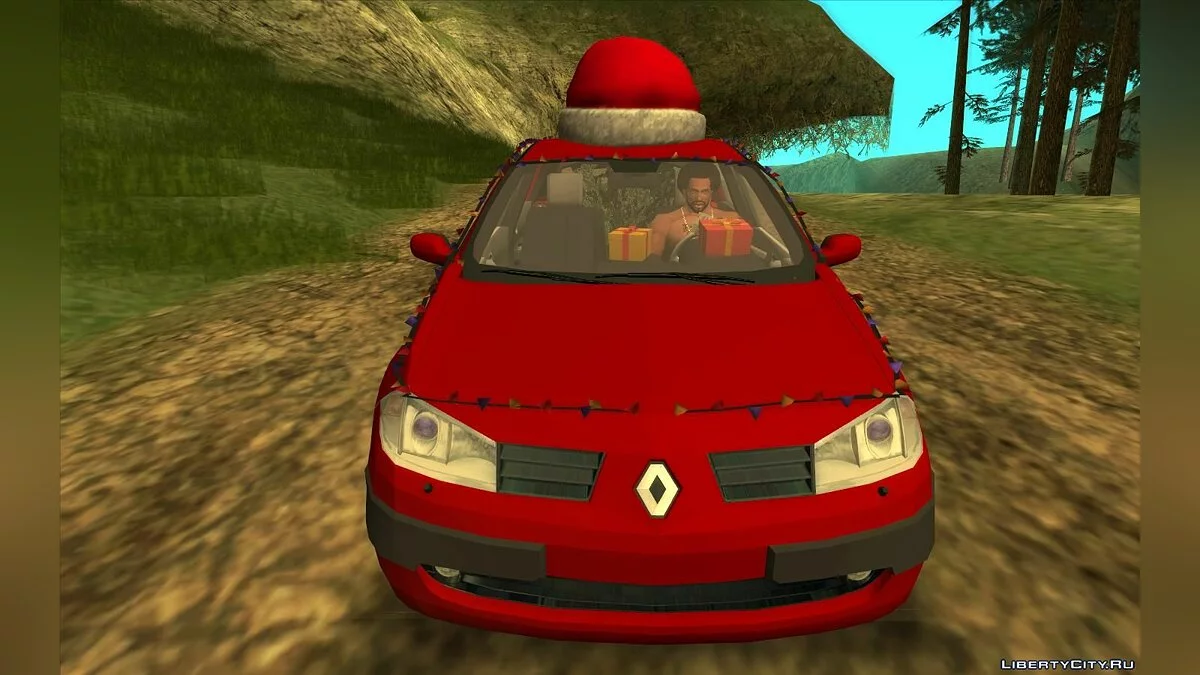Renault Megane (Weihnachtsversion) / GTA San Andreas