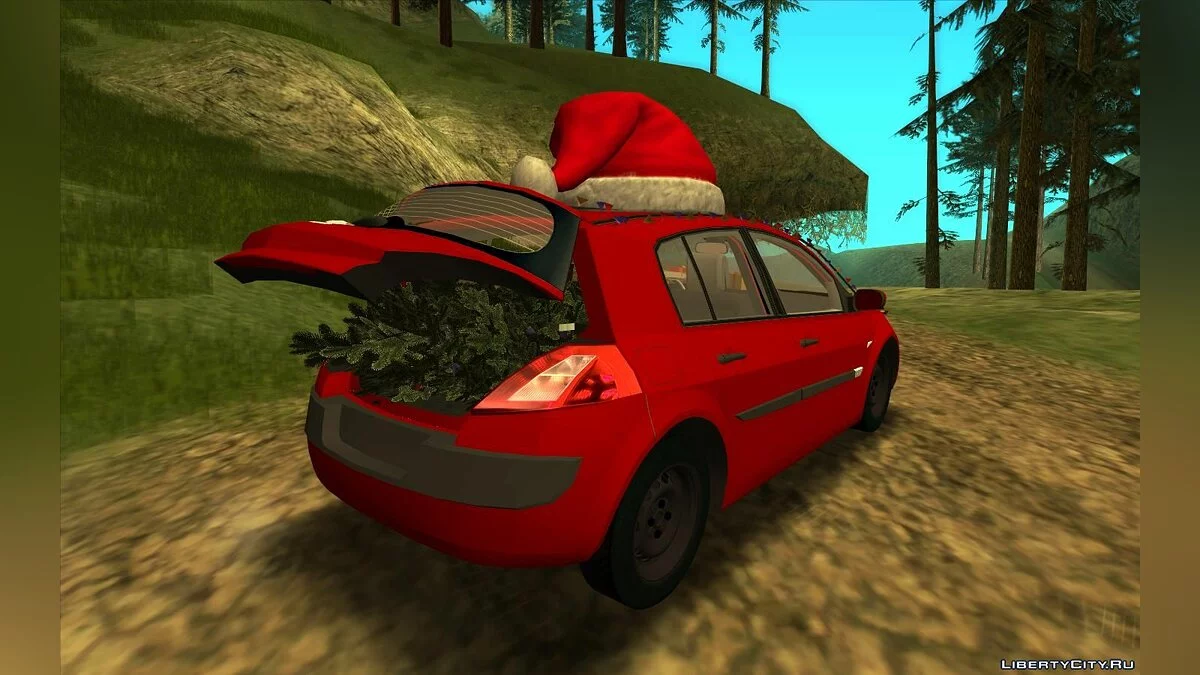 Renault Megane (Weihnachtsversion) / GTA San Andreas