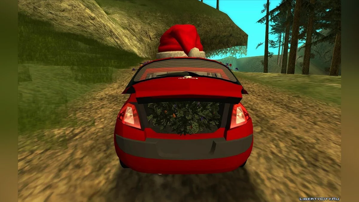 Renault Megane (Weihnachtsversion) / GTA San Andreas