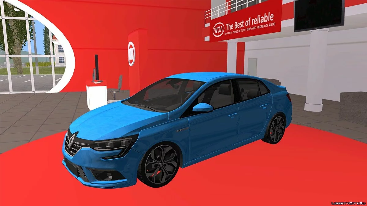 Renault Megan 4 / GTA San Andreas