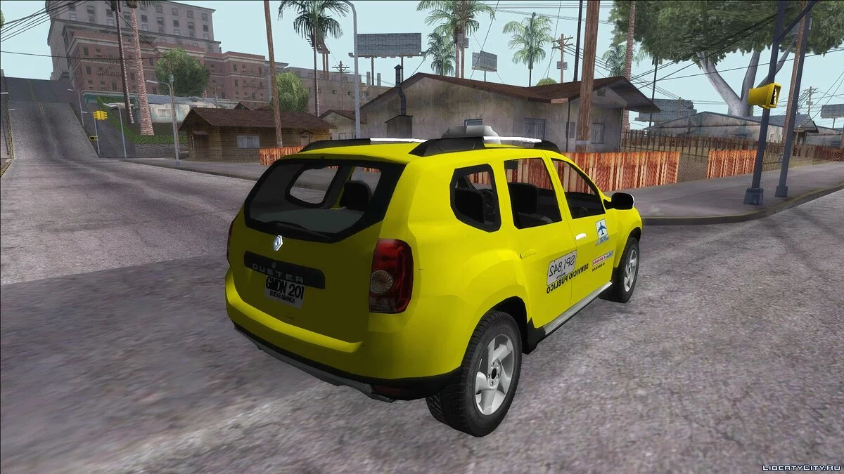 Renault Duster Taxi / GTA San Andreas
