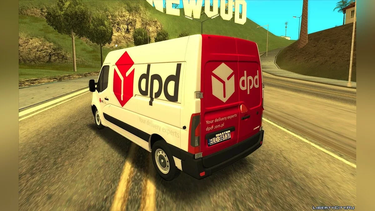 Renault Master II - DPD / GTA San Andreas