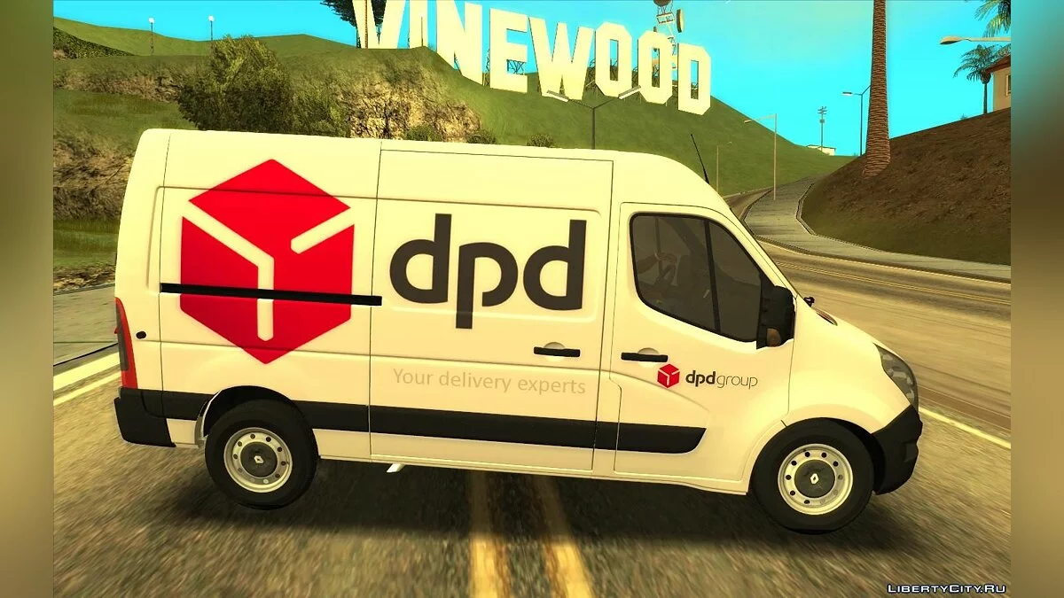 Renault Master II - DPD / GTA San Andreas