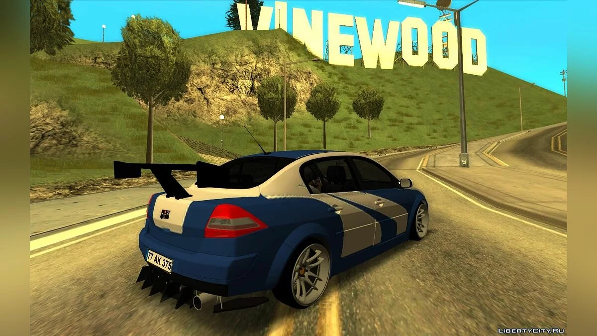 Renault Megane GTR / GTA San Andreas