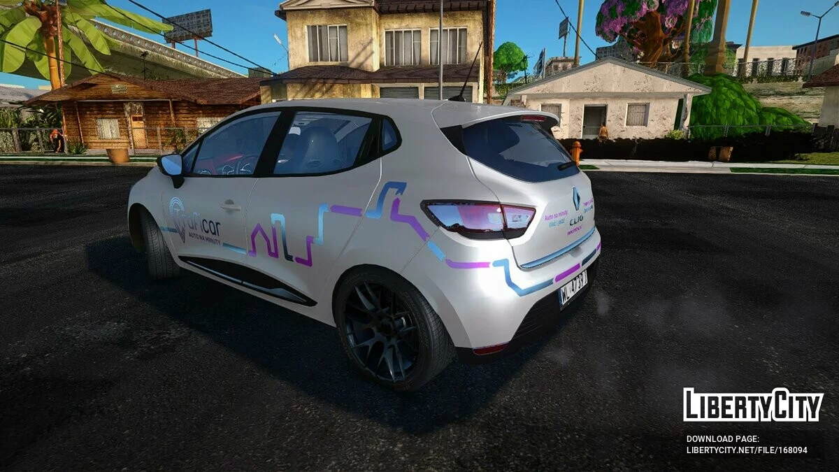 Renault Clio 4 - Traficar / جي تي إيه سان أندرياس