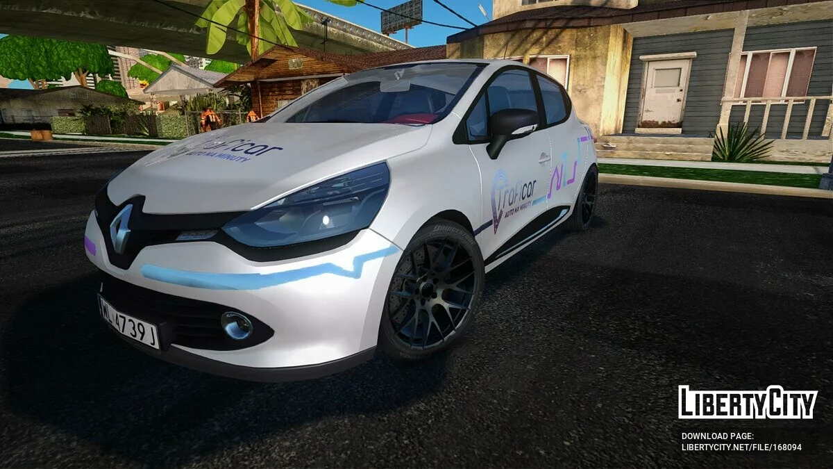 Renault Clio 4 - Traficar / جي تي إيه سان أندرياس