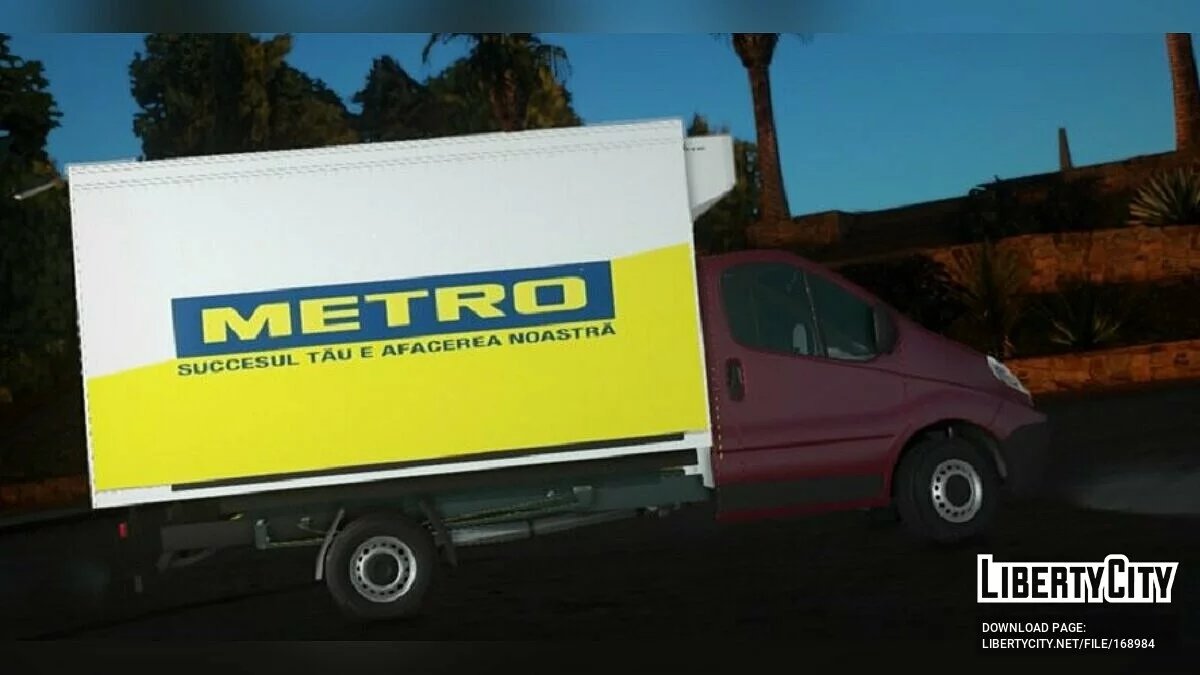 2006 Renault Trafic - METRO 分配 / GTA San Andreas