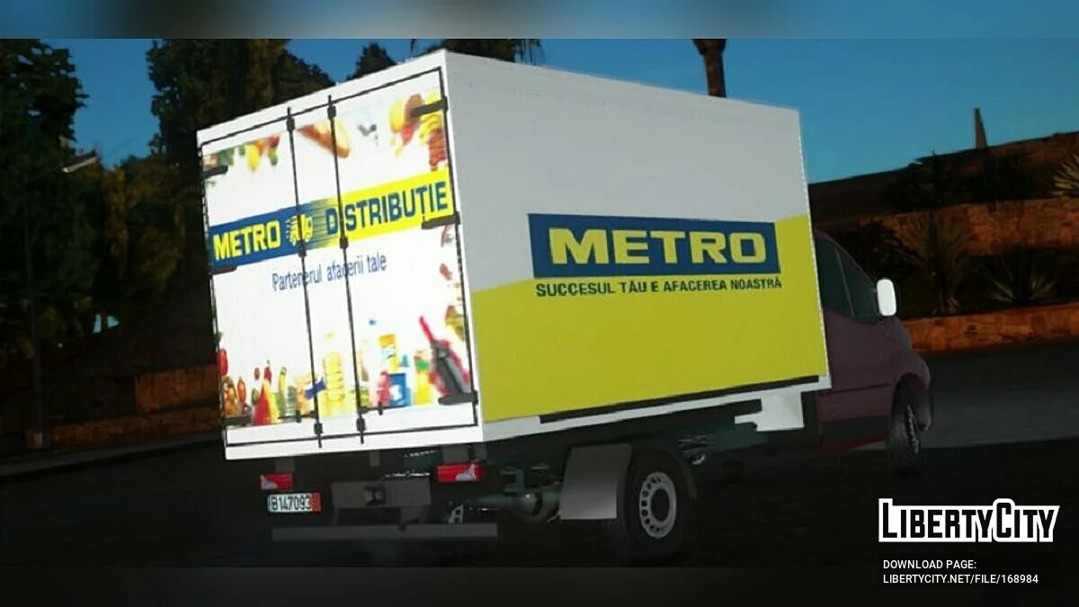 2006 Renault Trafic - METRO 分配 / GTA San Andreas