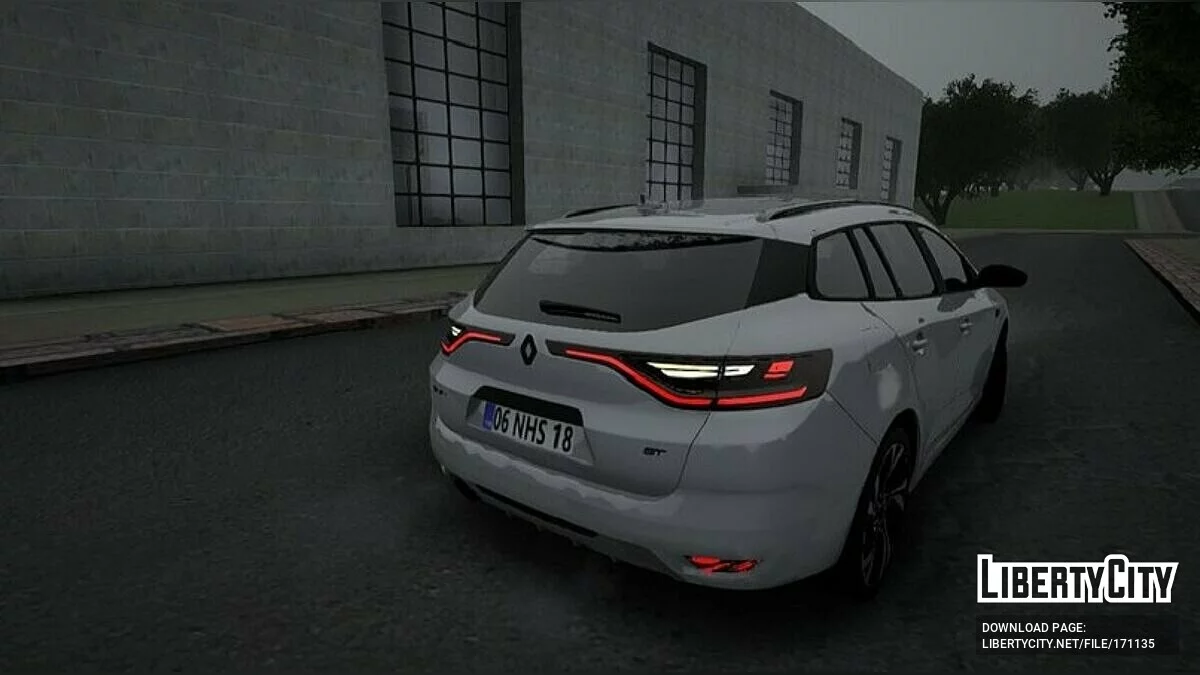 Renault Megane Estate 2017 GT / GTA San Andreas