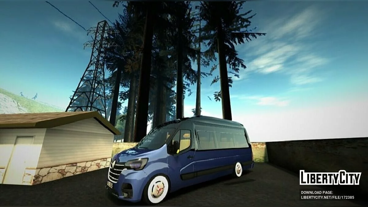 Renault Master Dolmuş / GTA San Andreas