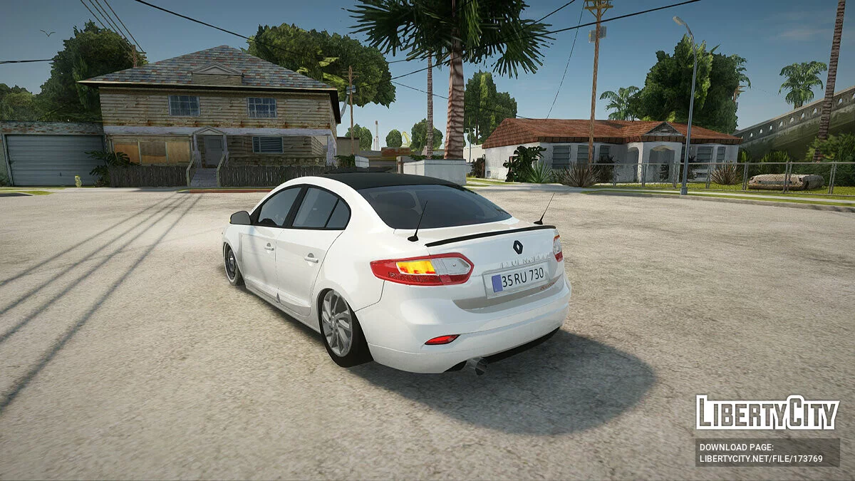 Renault Fluence / GTA San Andreas