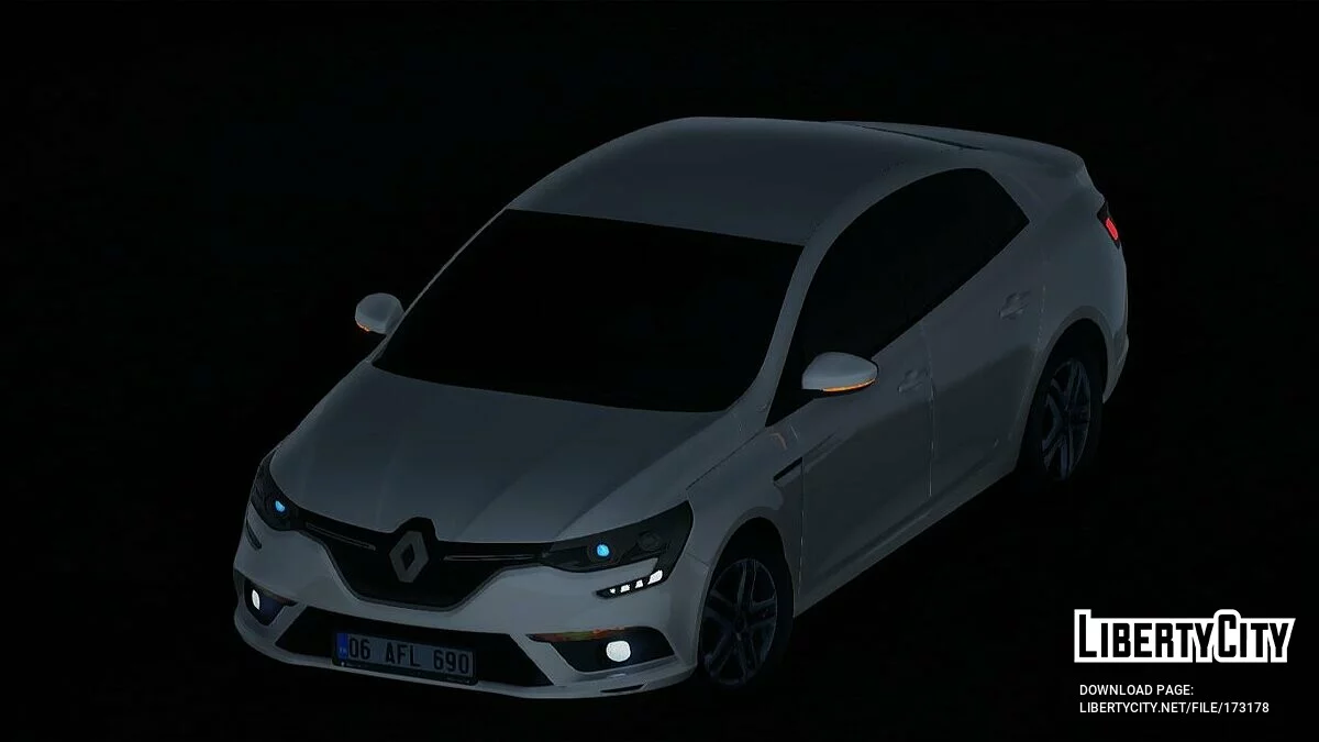 Renault Megane IV Joy 2016 2020 / GTA San Andreas