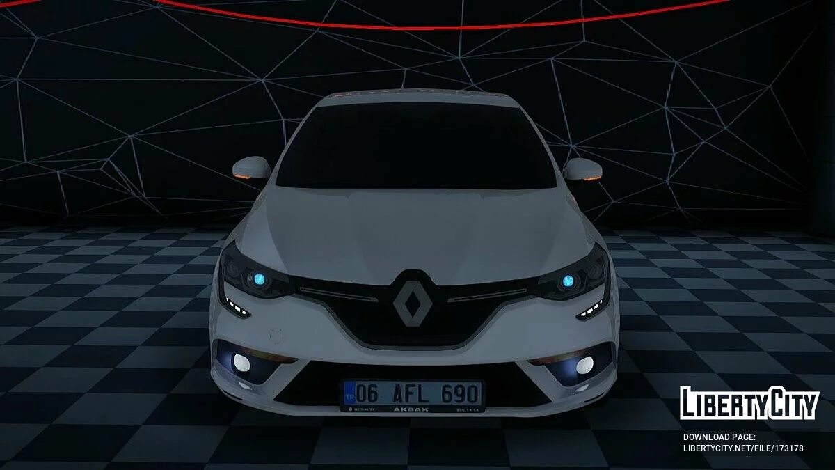 Renault Megane IV Joy 2016 2020 / GTA San Andreas