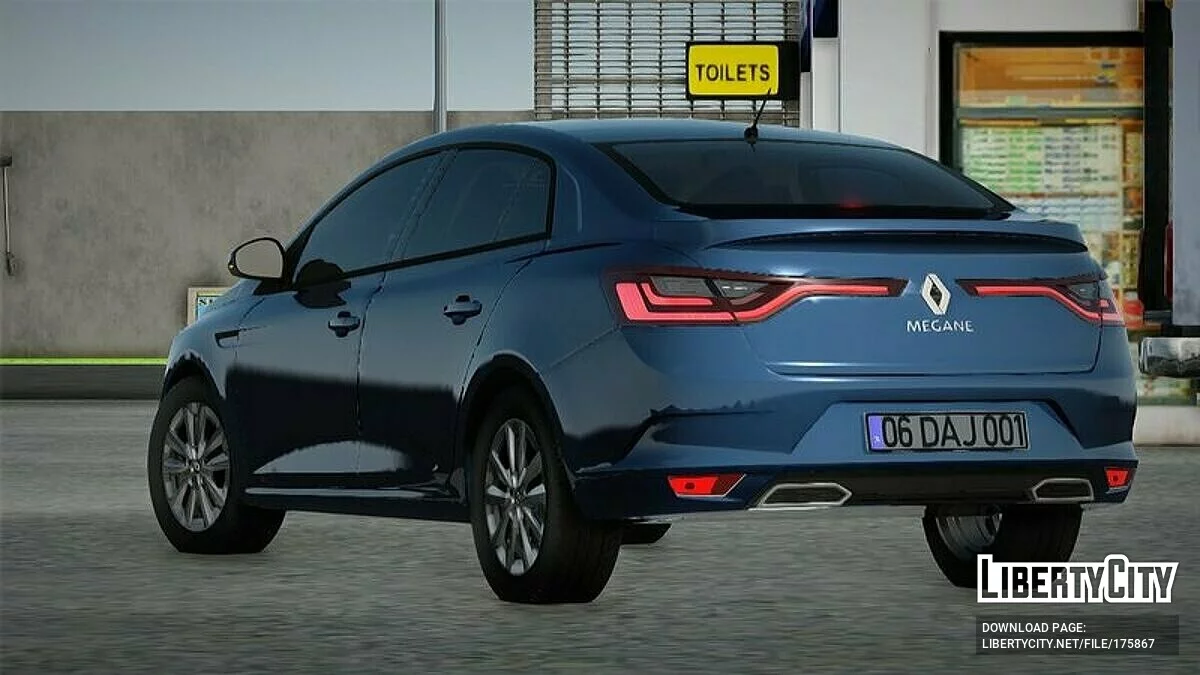 Renault Megane IV Joy '21 Phase 2 / GTA San Andreas