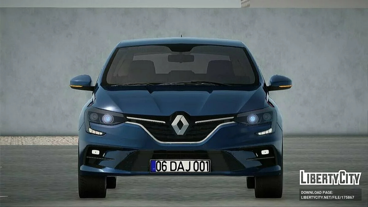 Renault Megane IV Joy '21 Phase 2 / GTA San Andreas