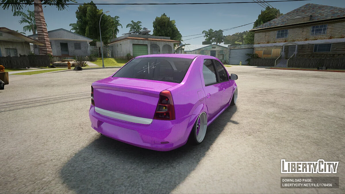 Renault Logan (Stance) / GTA San Andreas
