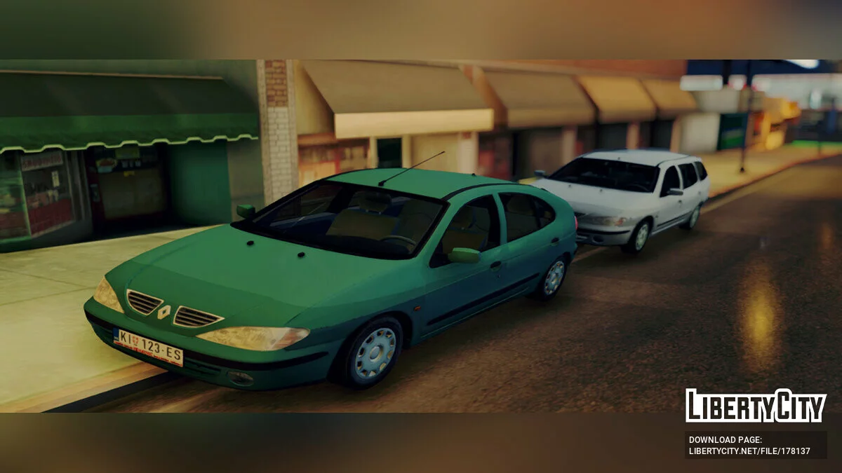 Renault Megane Hatchback / GTA San Andreas