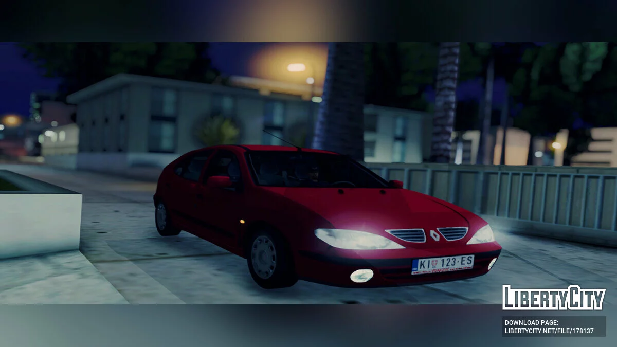 Renault Megane Hatchback / GTA San Andreas