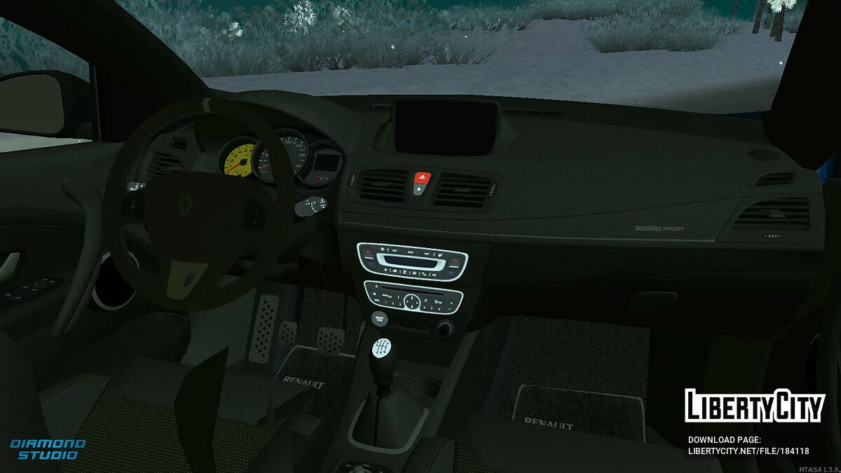 Renault Megane RS + CCD / GTA San Andreas