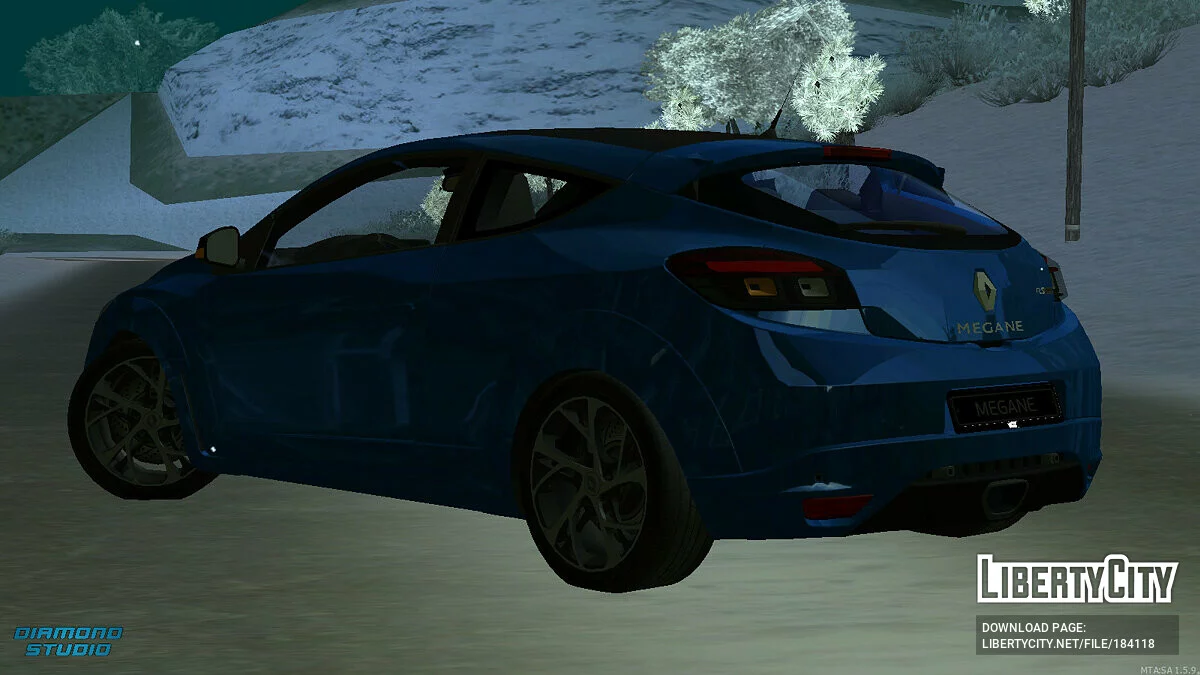 Renault Megane RS + CCD / GTA San Andreas