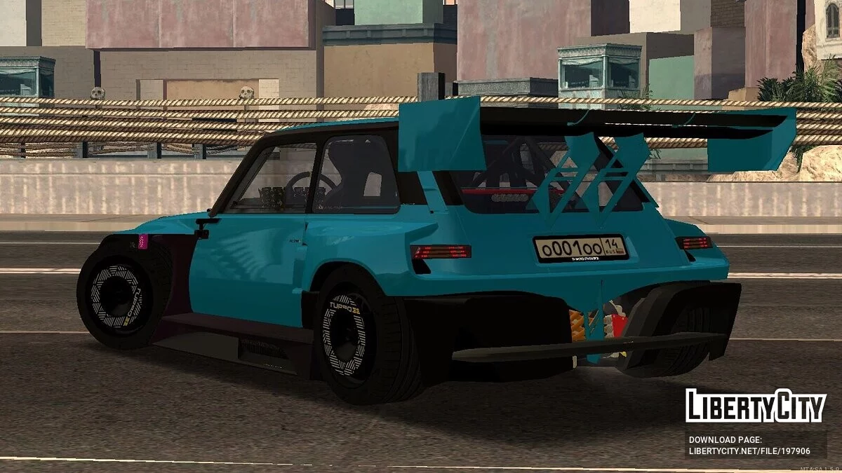 Renault 5 Turbo 3E + CCD / GTA San Andreas