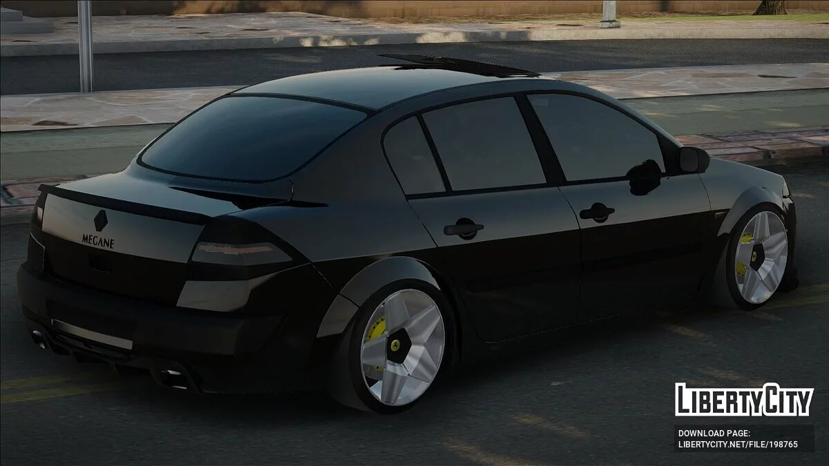 Renault Megane 2 Sedane RS / GTA San Andreas