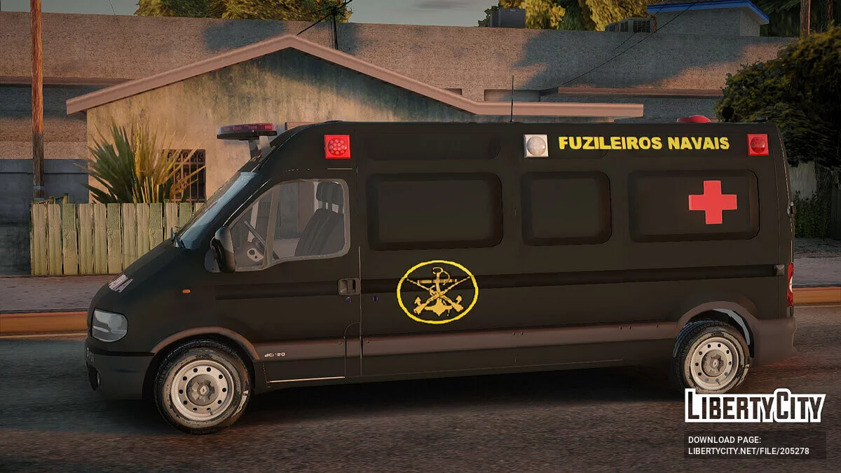 海军陆战队 Renault Master 救护车 / GTA San Andreas