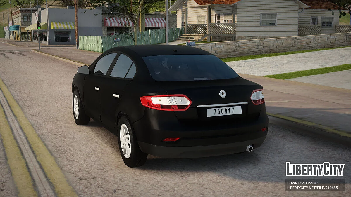 Kendaraan Militer Turki Renault Fluence / GTA San Andreas