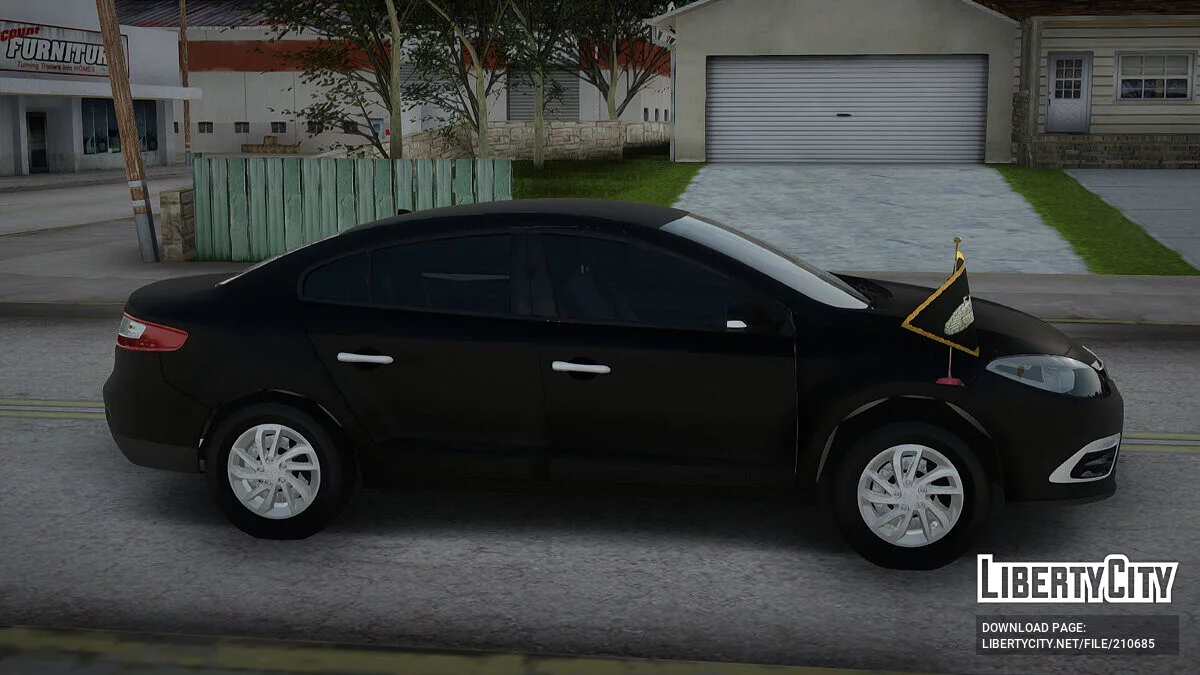 Kendaraan Militer Turki Renault Fluence / GTA San Andreas