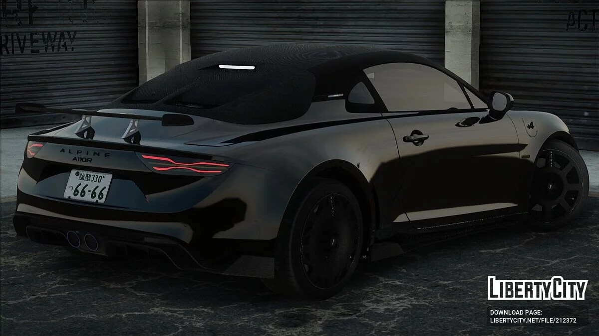 Renault Alpine A110R / GTA San Andreas