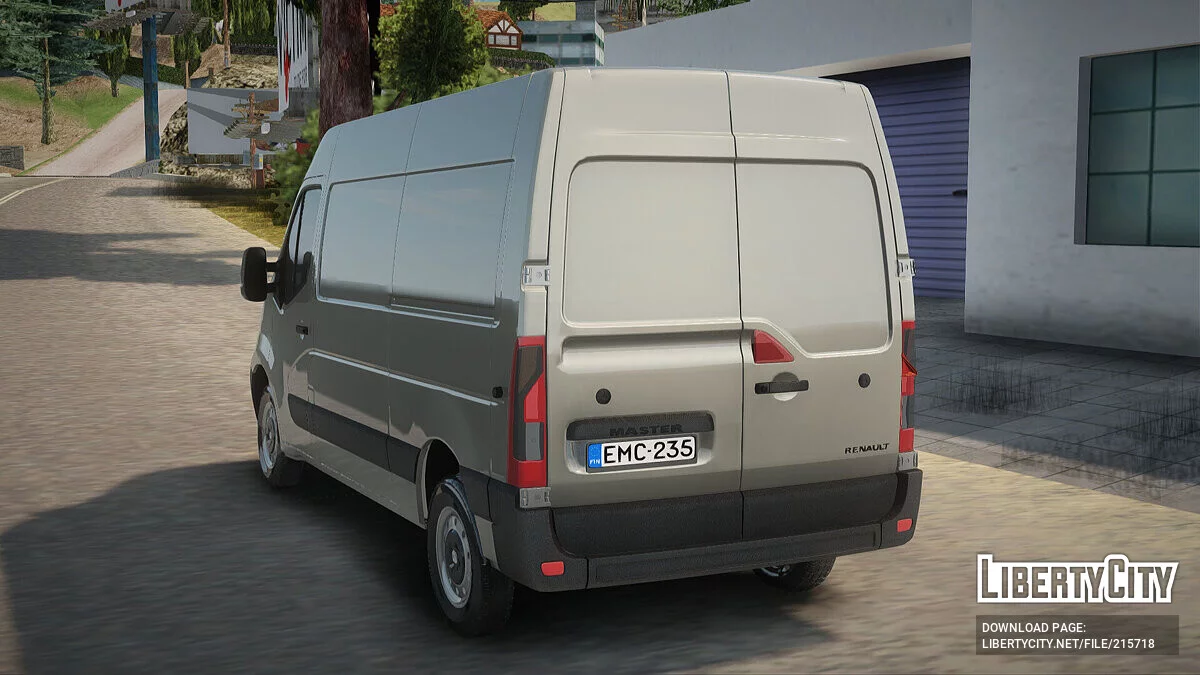Renault Master 2017 Finnische Kennzeichen / GTA San Andreas