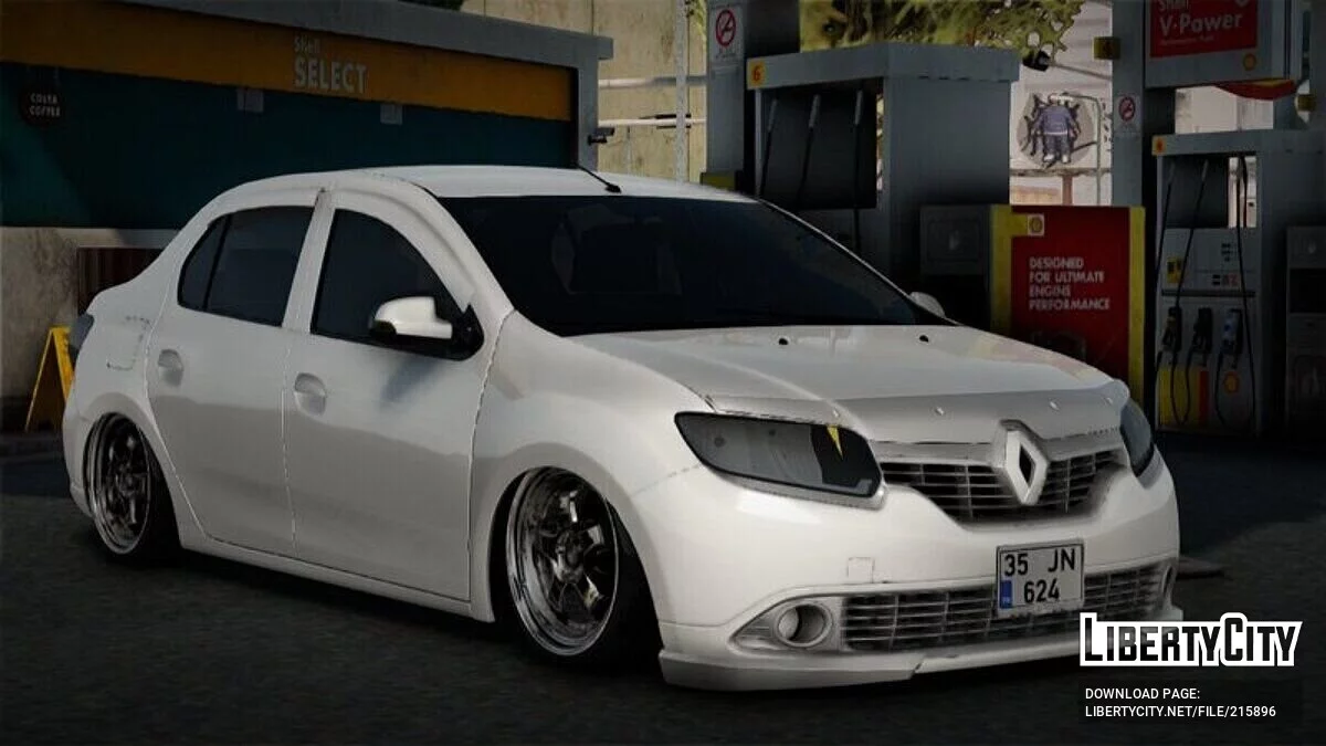 Renault Symbol - 35JN624 / GTA San Andreas
