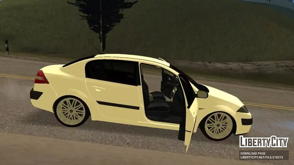 Renault Megane 2 Sedán / GTA San Andreas