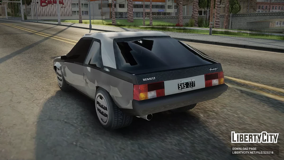 Renault Fuego GTX / GTA San Andreas