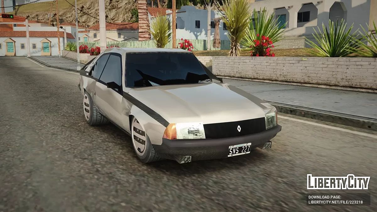 Renault Fuego GTX / GTA San Andreas